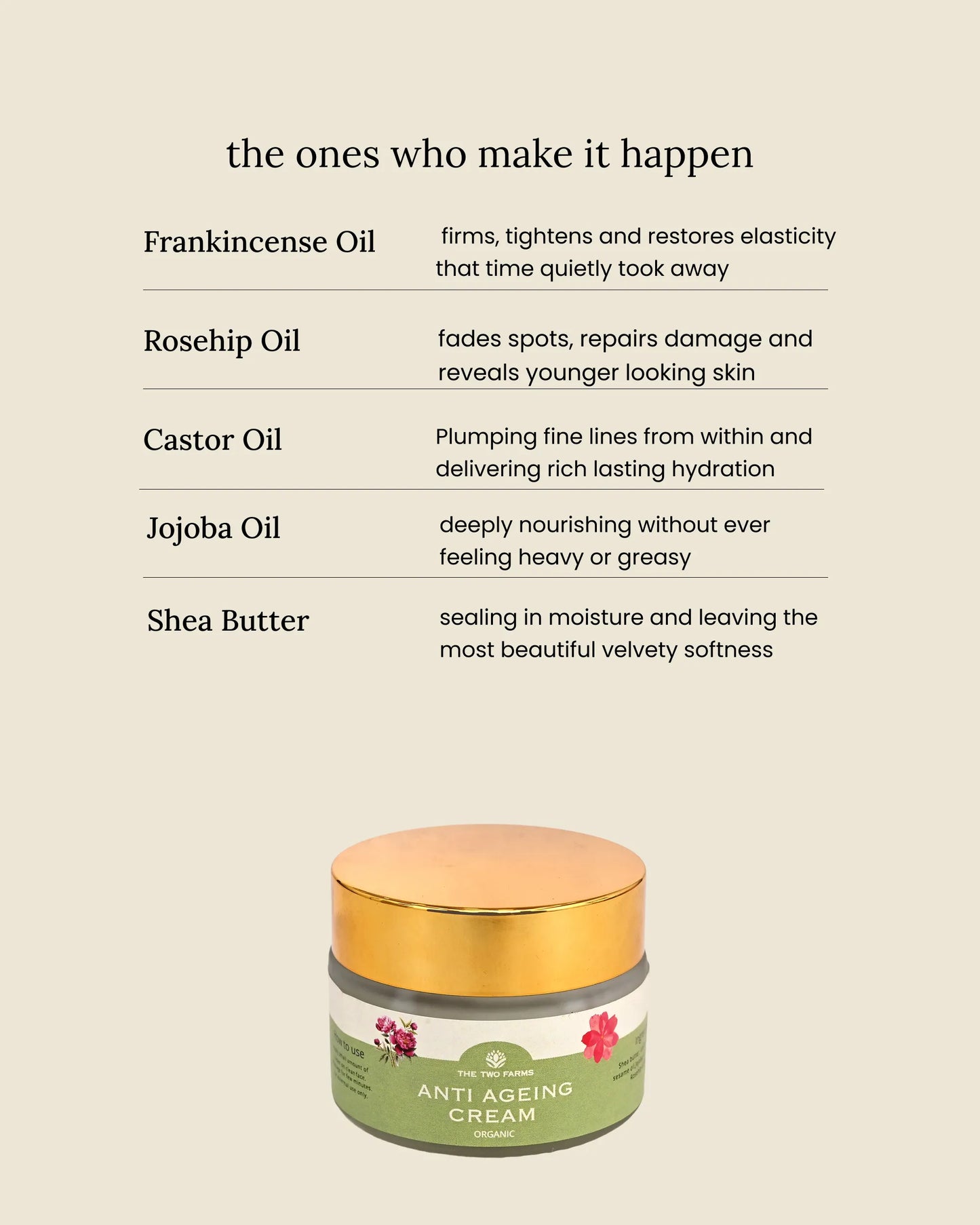 Anti Ageing Cream