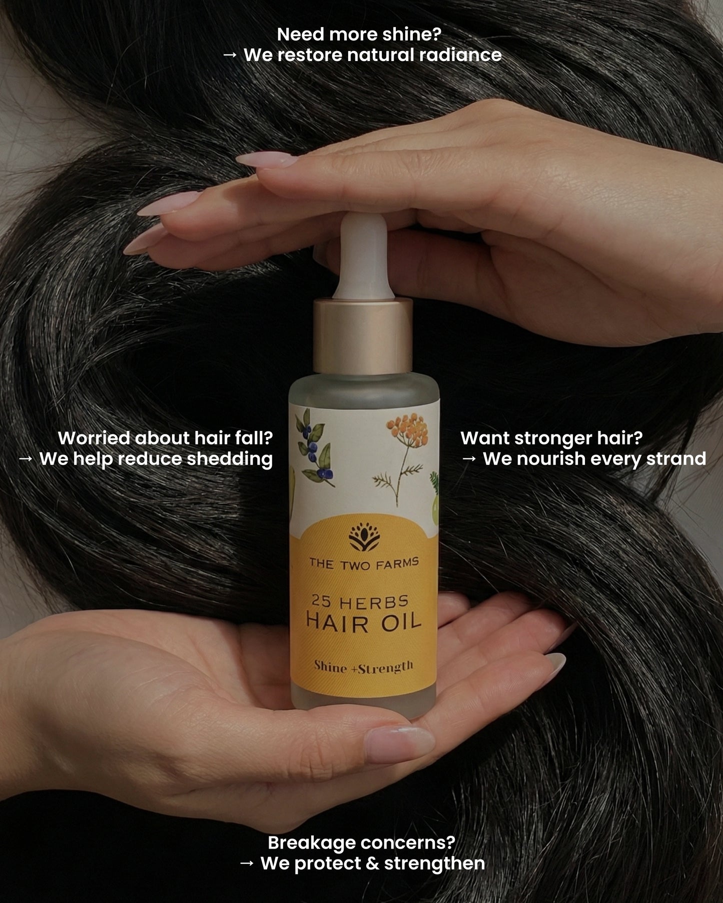 25 Herbs Hair Oil