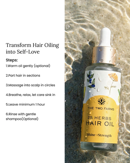 25 Herbs Hair Oil