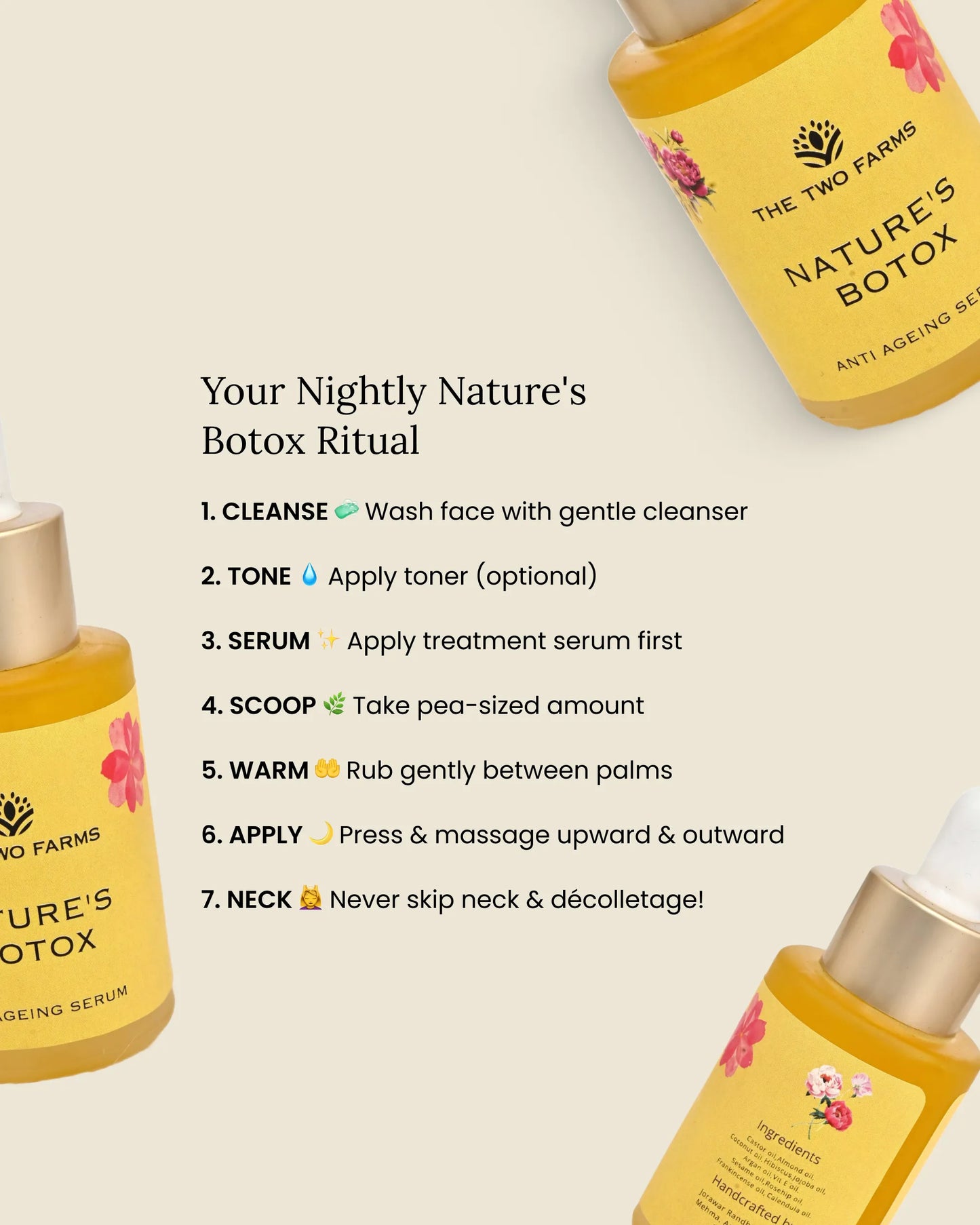 Nature's Botox: Anti Ageing Cream
