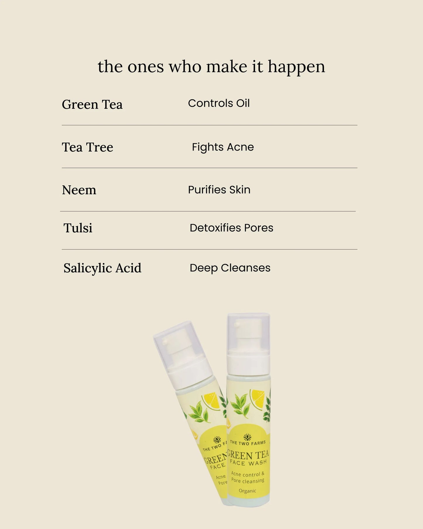 Green Tea Face Wash